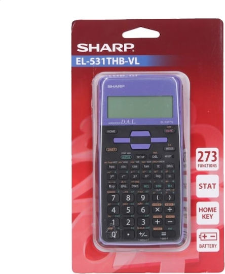 Sharp Αριθμομηχανή Επιστημονική σε Μωβ Χρώμα