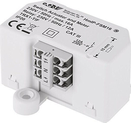 HomeMatic HomeMatic Intermediate Switch in White Color