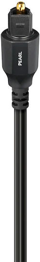 Audioquest Pearl Optisches Audiokabel TOS männlich - TOS männlich Gray 5m (OPTPEA05)