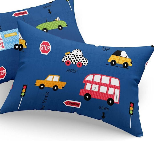 Eponj Home Set de față de pernă pentru copii 50x70cm Albastru Eponj Home Set de față de pernă pentru copii 50x70cm Albastru