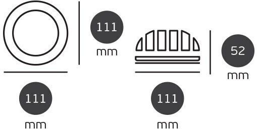 Module Led 111 Osram 25.4w 4000k 2650lm 40° Cri>80 Dimmable Pl-cn111-cob 2800-840-40d-g2 03045-438019