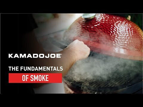 Kamado Joe Keramik Holzkohlegrill Kamado mit Deckel, Thermometer und Räuchergerät 71.6cmx71.6cm