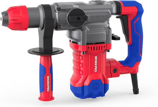 WorkPro Impact Demolition Hammer Electric 1500W with Chuck SDS Plus WP470401CE
