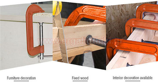 Harden 600202 Clamp Type "G" Maximum Opening 100mm