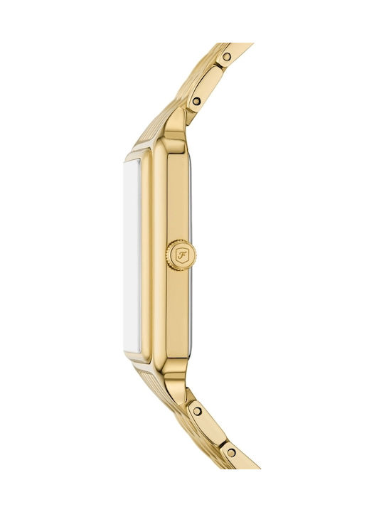 Multifunction Women's Watch with Gold Metal Bracelet