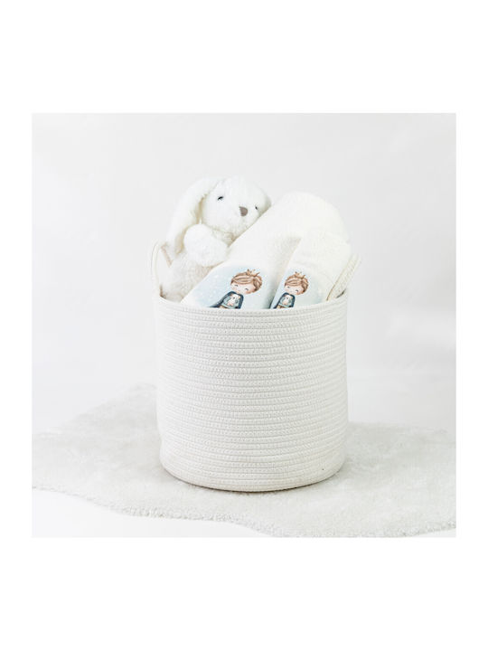 Borea Set of baby towels 2pcs Little King Graphite 30 cmx50cm