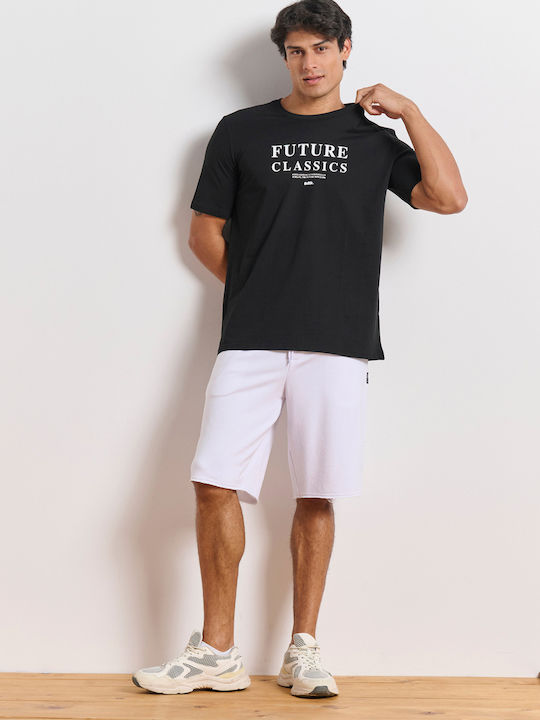 Back To Future Athletic T-shirt Black