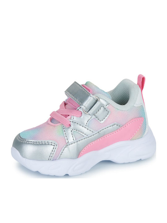 Παιδικά Sneakers με Σκρατς Ασημί