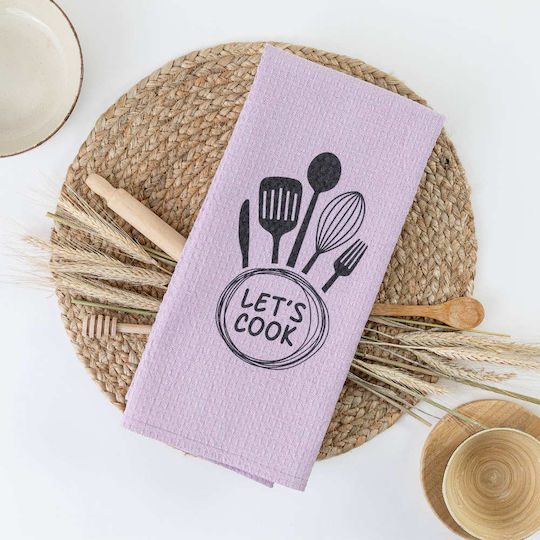 Borea Waffle Tea Towel from 100% Cotton 50x70cm