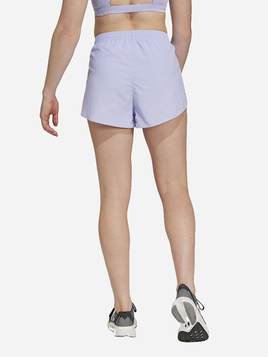 adidas Adizero Essentials Γυναικείο Αθλητικό Σορτς Λιλά