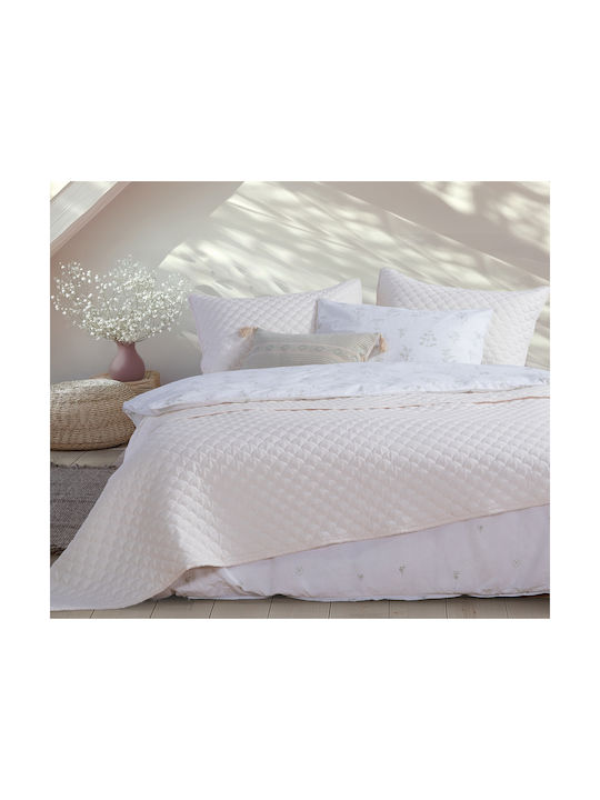 Nef-Nef Homeware Scofield Σετ Μαξιλαροθήκες με Φάσα Ecru 52x72εκ.