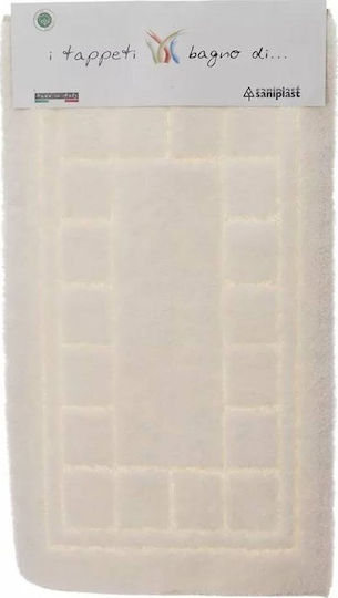 Sand-Colored Bathroom Mat 55x90cm