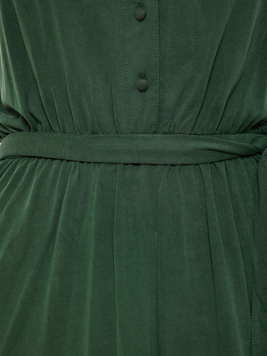 Women's One-piece Shorts Forest Green Khaki