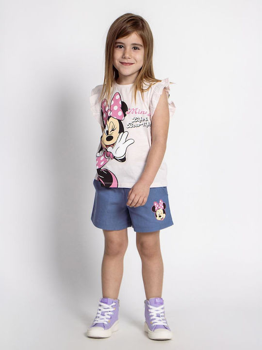 Kids' Set with Shorts Summer 2pcs Pink