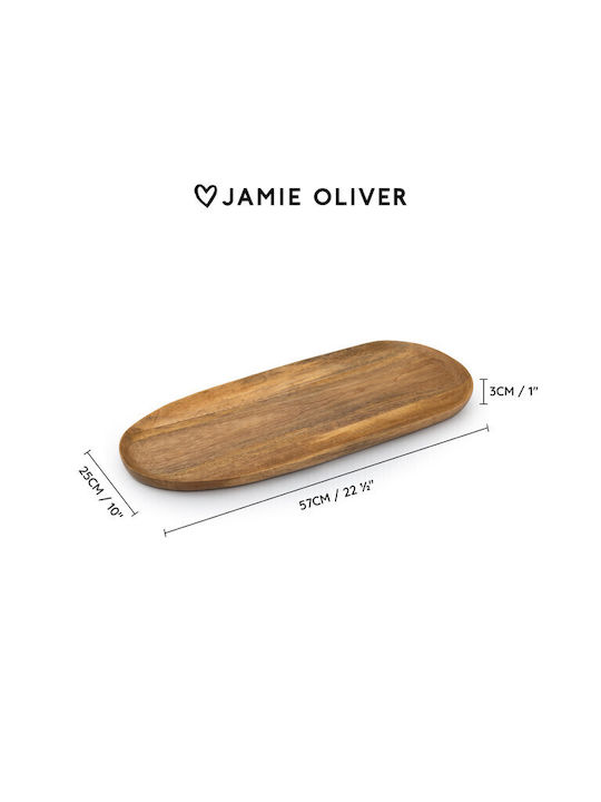 Jamie Oliver Сервираща платка за сирена Дърво 57x25x3бр 1бр