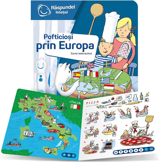 Raspundel Istetel, Carte Pofticiosi Prin Europa
