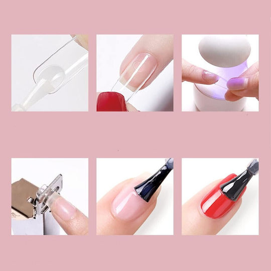 Soft Gel Tips Νυχιών Διάφανα IS-5051