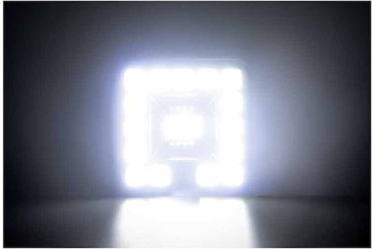 Προβολέας Εργασίας Τετράγωνος Mini 7-f 29 Led 9-40 Volt 90w 9000lm 6500k Lεdβαr-003 1 Τεμάχιο