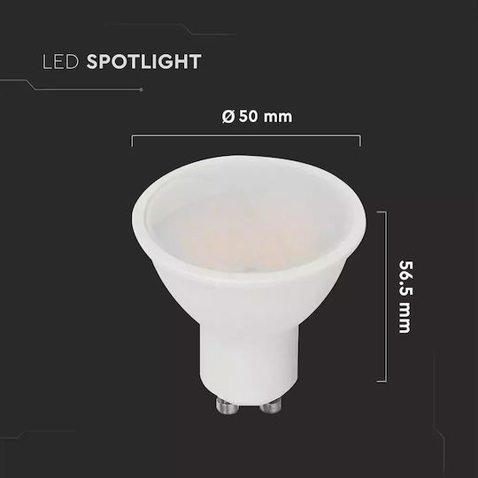 V-TAC LED-Lampe 10W für Fassung GU10 Kühles Weiß 1000lm