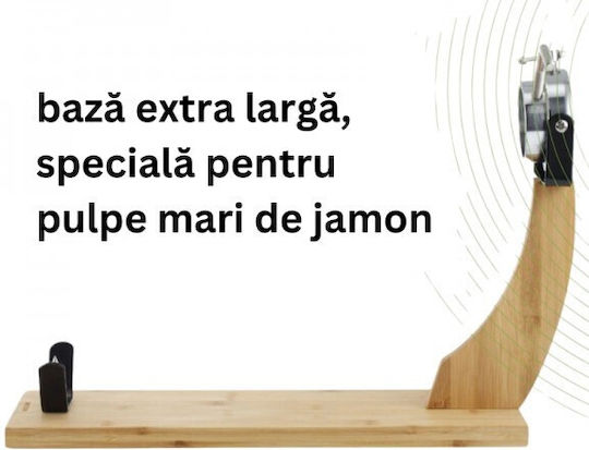 Quttin Πλατώ Σερβιρίσματος Περιστρεφόμενο Ξύλινο 48x18x2εκ.