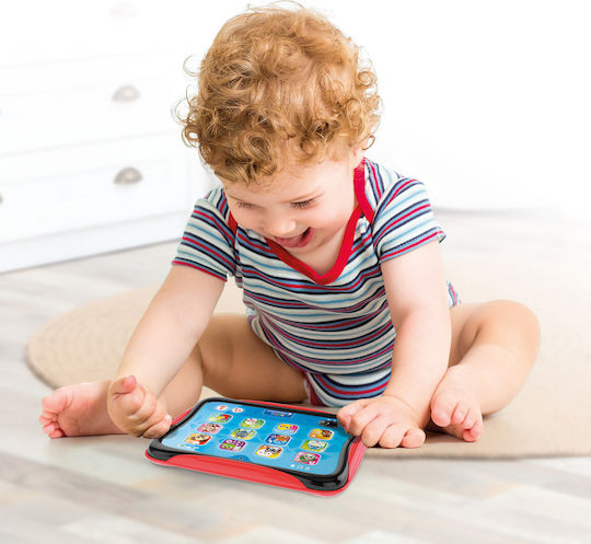 Baby Clementoni Βρεφικό Laptop-Tablet Ταμπλετάκι (Μιλάει Ελληνικά) με Ήχους για 12+ Μηνών