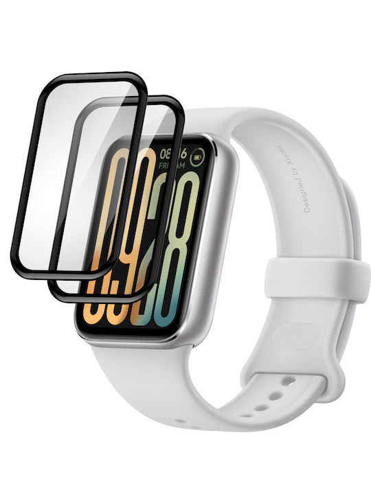 2x Хибридно стъкло Erbord Xiaomi Smart Band 9 Pro