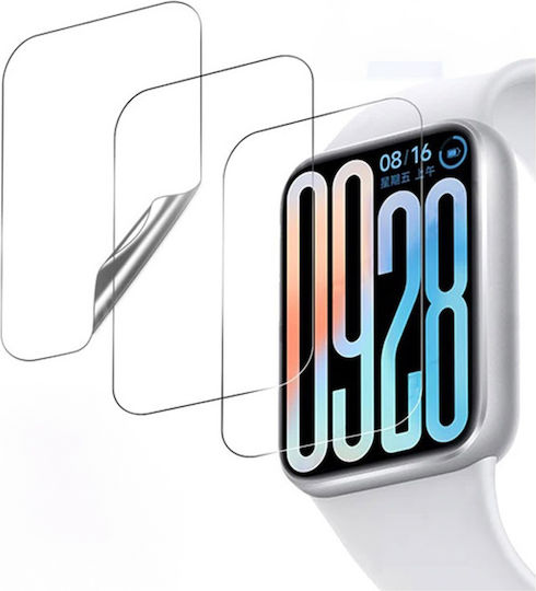3x Hydrogel-Folie Erbord Xiaomi Smart Band 9 Pro