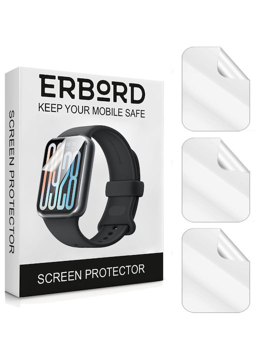 3x Хидрогел Филм Erbord Xiaomi Smart Band 9 Pro