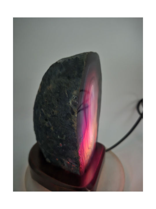 Lampă decorativă de interior Agate Albastru Violet Nuanțe Crystal Palace