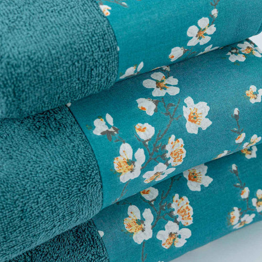 Borea Bath Towel Set 3pcs Jasmine Ecru