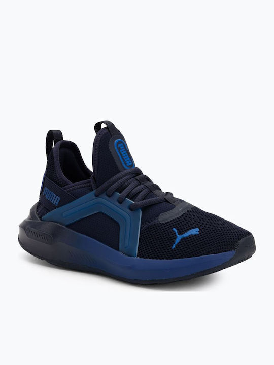 Softride Enzo Kids Sports Shoes Running with Laces Blue