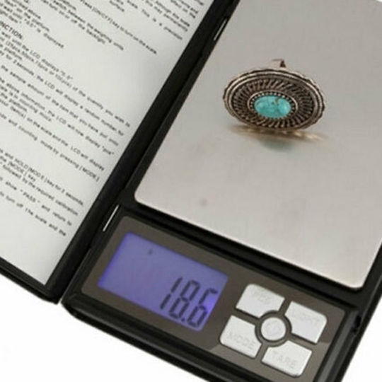 ACP Elektronisch Präzisionswaage mit einer Wiegekapazität von 0.5kg und einer Unterteilung von 0.1gr