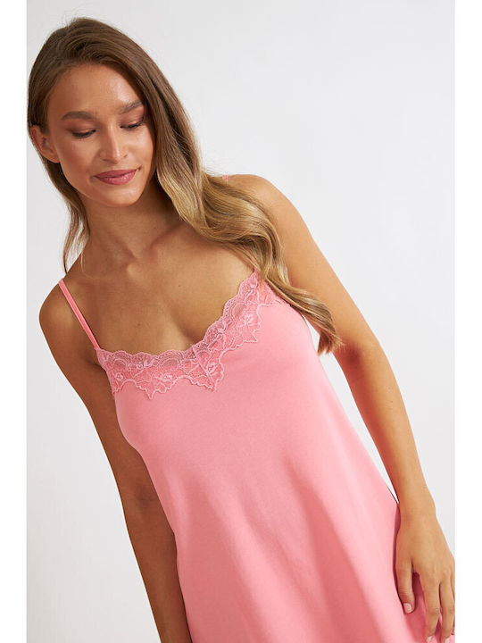 Harmony Χειμερινό Βαμβακερό Γυναικείο Νυχτικό