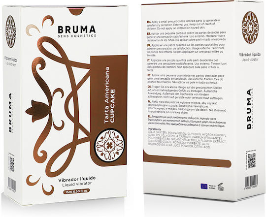 Bruma Vibrator Ultra Sliding με Άρωμα Strawberry 15ml