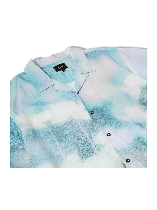 Resort Cu mânecă scurtă Cămașă Floral Multicolour