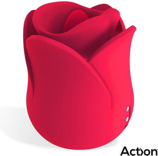 Action Mini Δονητής 7cm Ροζ