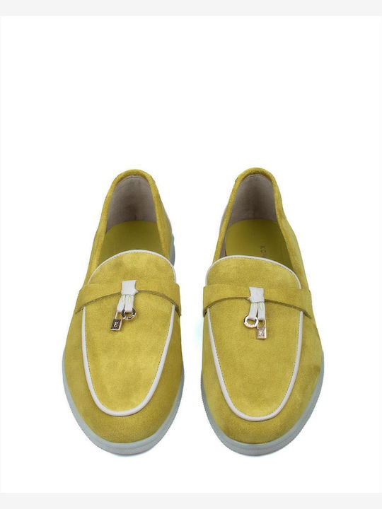 Γυναικεία Loafers σε Πράσινο Χρώμα
