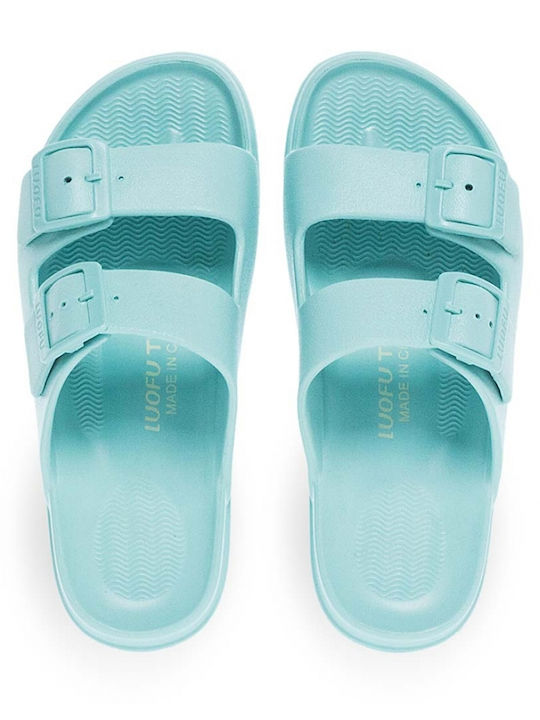 Women's Slides Turquoise