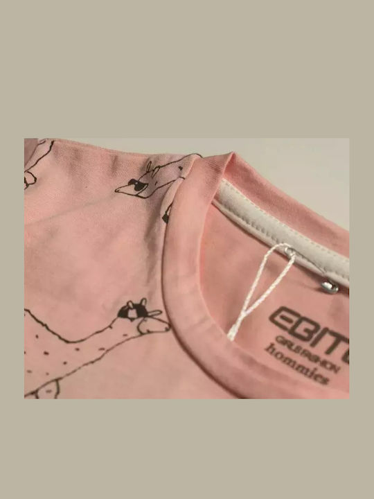 Evita Kids' Pajamas Summer Pink