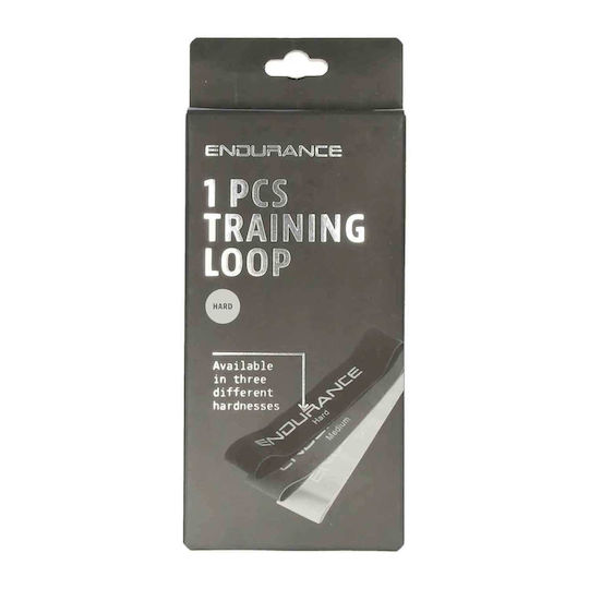 Endurance Bandă de rezistență pentru exerciții Bucla Hard Negru
