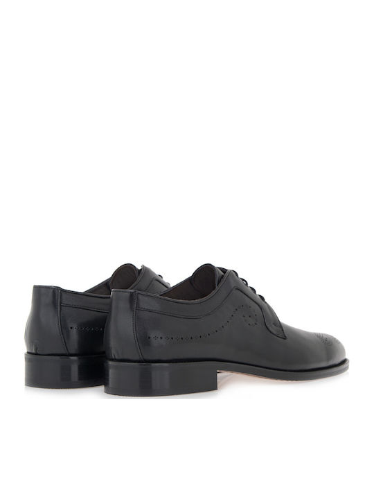 Δερμάτινα Ανδρικά Oxfords Μαύρα