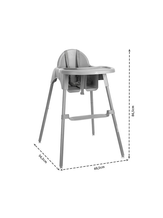 Lorelli Pesto Baby Highchair White