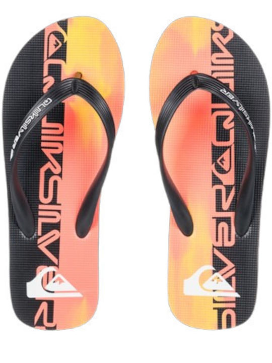 Molokai Art Slapi Bărbați Flip Flops Negri