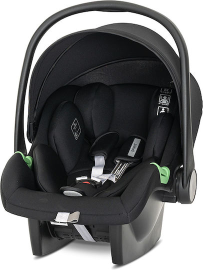 Lorelli Bianca Adjustable 3 in 1 Baby Stroller Suitable for Newborn Black