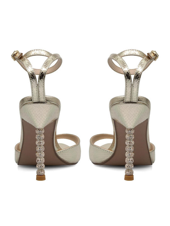 Leather Sandals Gold
