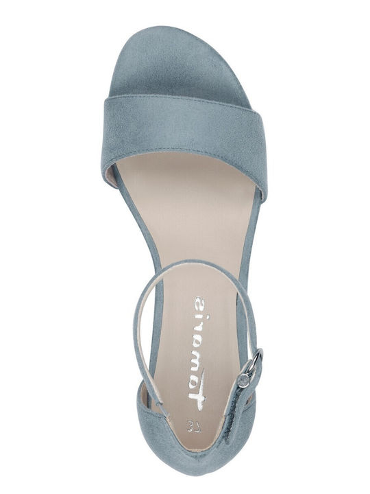 Sandalen Hellblau