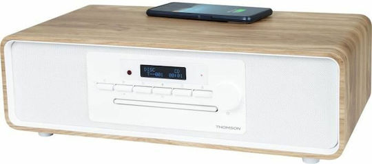 Thomson Ηχοσύστημα 2.0 MIC301IDABBT 60W με CD / Digital Media Player και Bluetooth Καφέ