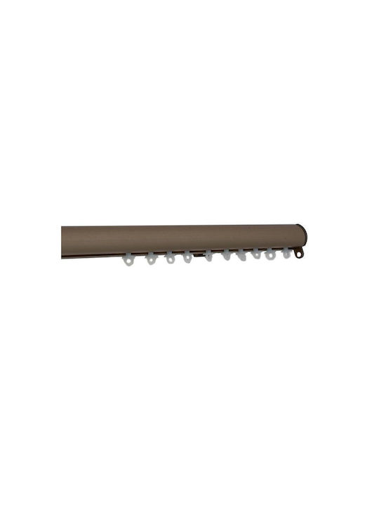 Import Hellas Einweg Vorhangschiene Bronze Matte 240εκ. Σιδ.2-3