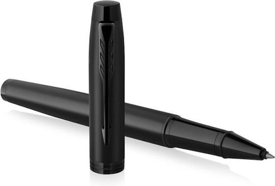 Parker Desk Set with Notebook and Pen IM Core Metal Black 2pcs