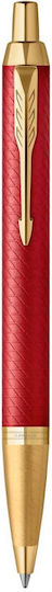 Parker Desk Set with Notebook and Pen IM Premium 1159.3103.04 Red GT 2pcs